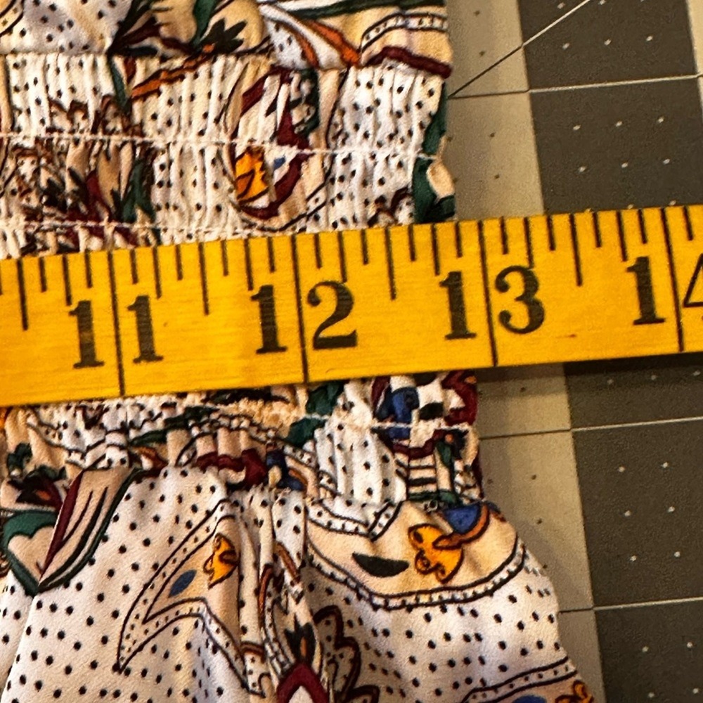 Maje NW0T SZ42 EU= XL NWOT Risleya Shirred Printed Satin midi dress‎ - Picture 15 of 16